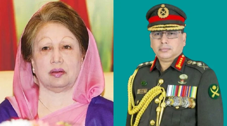 খালেদা জিয়ার বাসভবনে সেনাপ্রধান